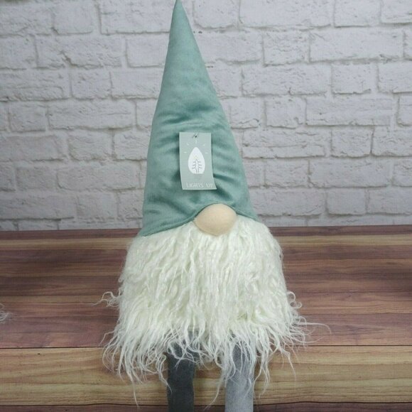3-Set Gnome Home Decor Lights-Up Christmas Holidays Fleece Felt Fabric New - Picture 6 of 12